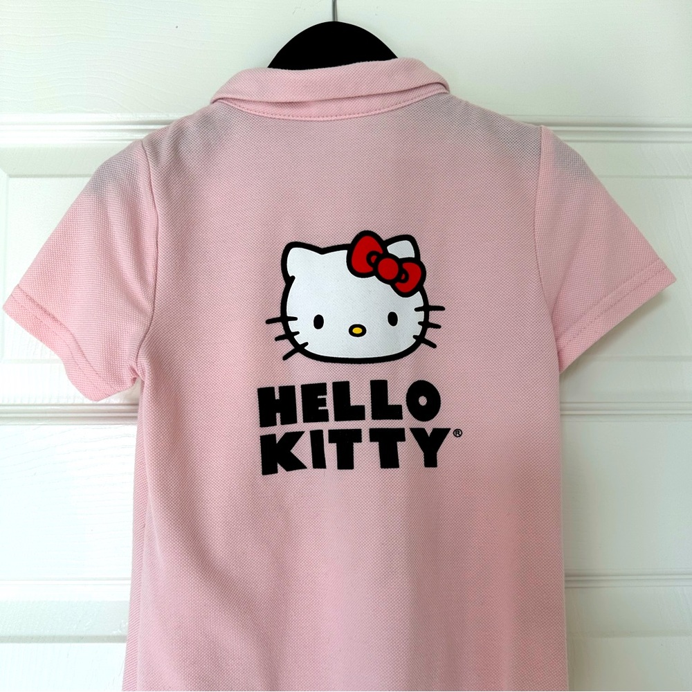 Hello Kitty Pink Collar Preppy Dress
